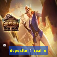 deposite 1 real e ganhe 10 vai de bet